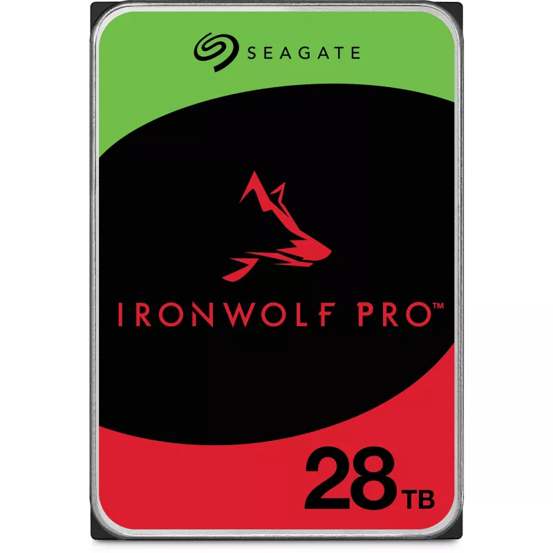 Seagate IronWolf Pro ST28000NT000 interne Festplatte 28 TB 7200 RPM 512 MB 3,5 Zoll Serial ATA III