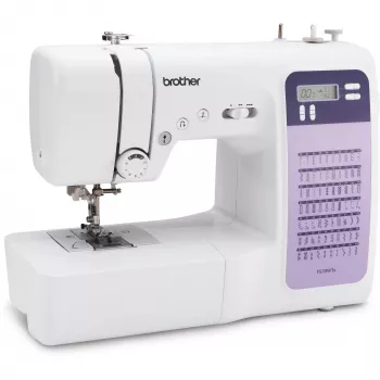 Nähmaschine Brother FS70WTx — 70 Stichmuster, LCD-Anzeige, 750 SPM, 5 mm Länge, 7 mm Breite