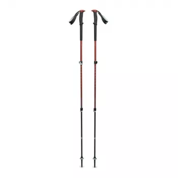 Trekkingstöcke Schwarz Diamond Trail Trekking Poles Iron Red