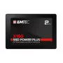 Emtec X150 Power Plus - SSD - 2 TB - intern - 6,4 cm (2,5 inch) - SATA 6Gb/s (ECSSD2TX150)