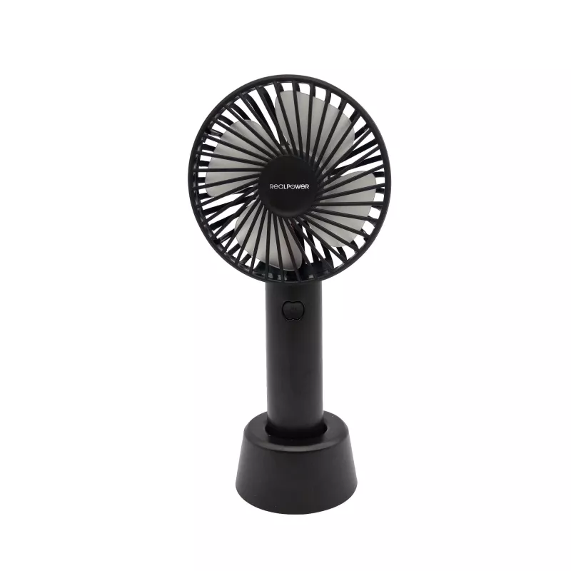 Haushaltsventilator RealPower 303132 Schwarz