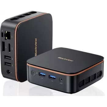 Schwarzview MP20 16 GB SSD 512 GB Win 11 Pro - Mini-PC, Schwarz