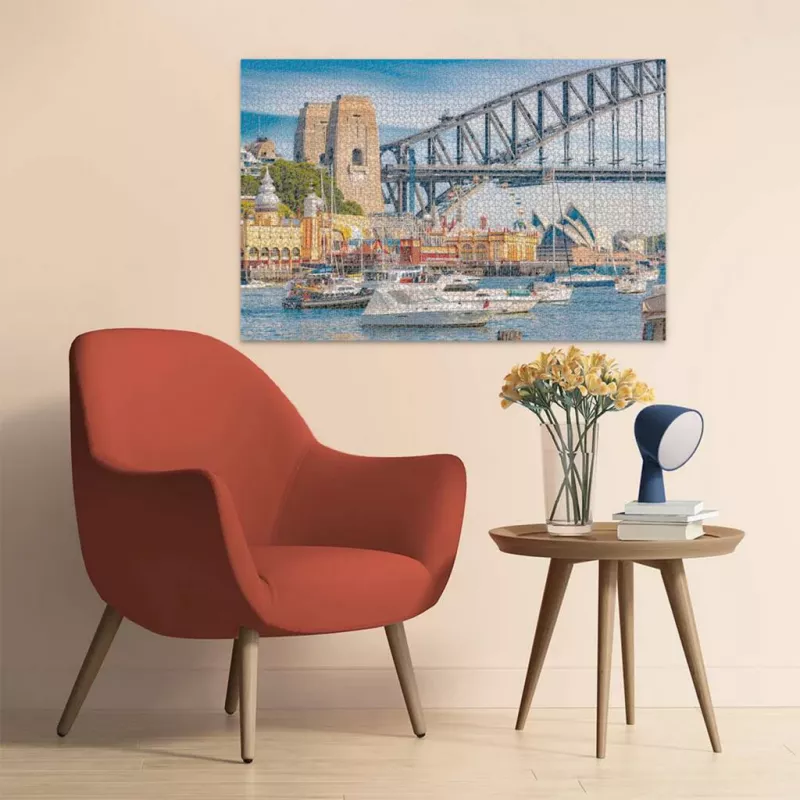 Puzzle Ravensburger Secret Sydney 3000 Teile – Panorama-Stadtbild 3000 Teile