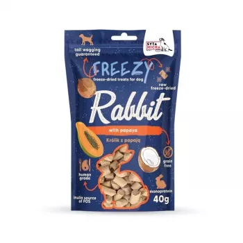 SYTA MICHA Freezy Rabbit mit Papaya - Hundeleckerli - 40 g