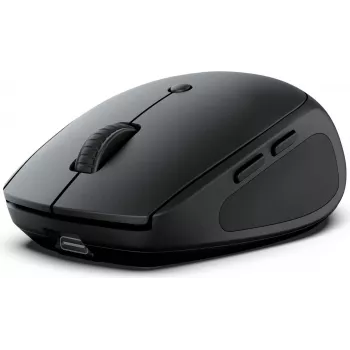 JLab GO Charge Bluetooth-Maus, 6 Tasten, Verbindung über 2,4 GHz (USB-Dongle) oder Bluetooth