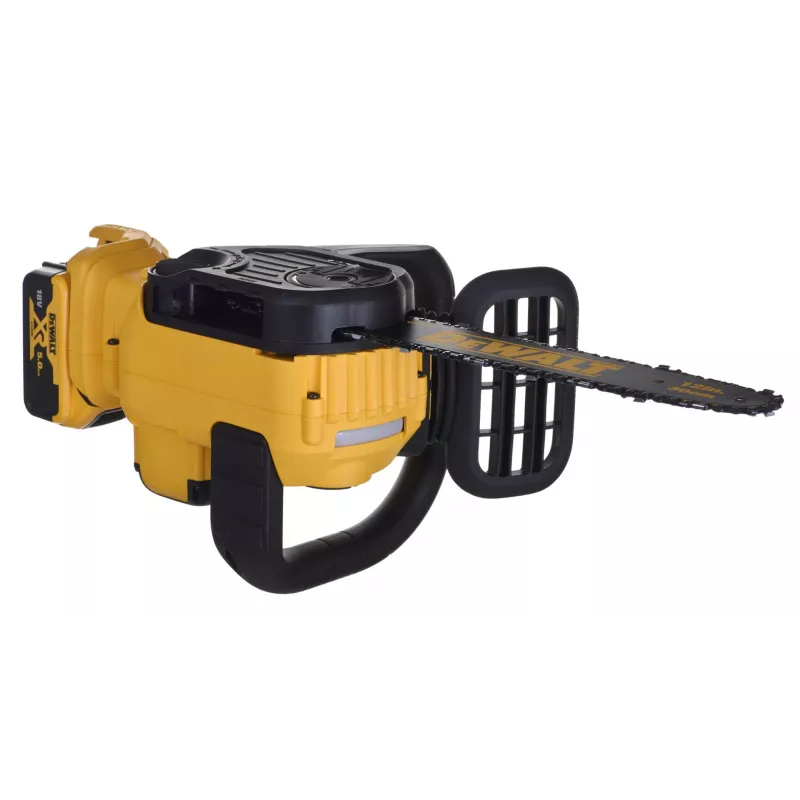 Kettensäge DeWalt DCM565P1 — kabellos, 30 cm Schwert, 5 Ah Akku, 0,12 L Öltank