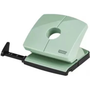 Papierlocher NOVUS B220 ColorID mellow mint — 2-Loch-Tischlocher, Kapazität bis zu 30 Blatt