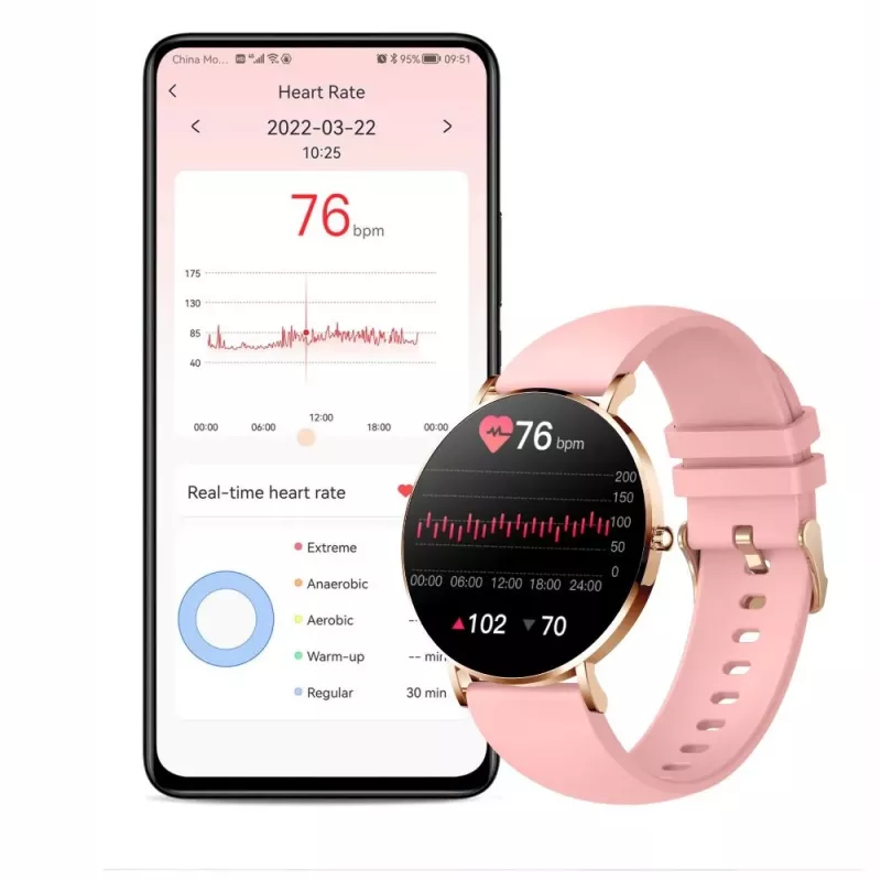 Smart Watch Manta SWU501PK Pink