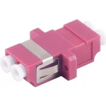 Glasfaser-Steckverbinder LC-LC Duplex Violett ShiverPeaks 07-60013 — LC Duplex Optischer Patchkabel-Steckverbinder