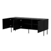 RTV 3D Schrank PALAZZO BIS 151x40x60 schwarz matt