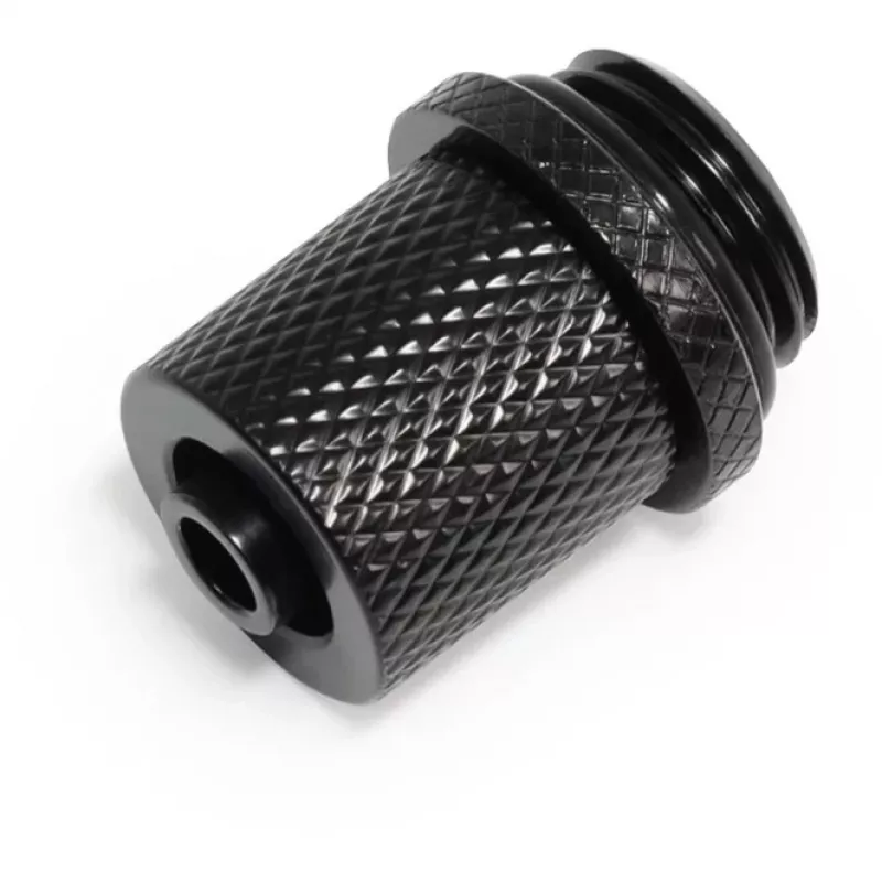 Alphacool 17643 Fitting Messing Schwarz 17 mm × 17 mm × 21 mm