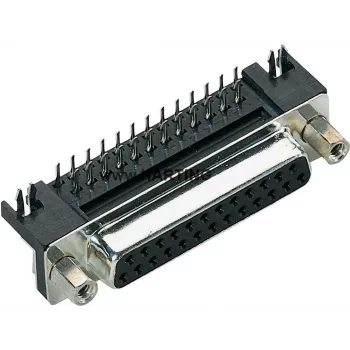 Harting D-SUB Stiftleiste 90 ° Polzahl: 25 Löten 09 68 363 5812 1 Stück (09 68 363 5812)