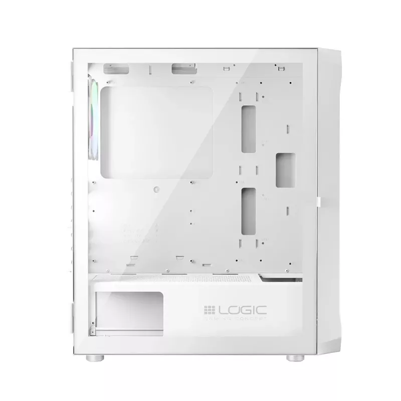 Logic PORTOS ARGB MINIDI USB 3.0 Gehäuse Weiß