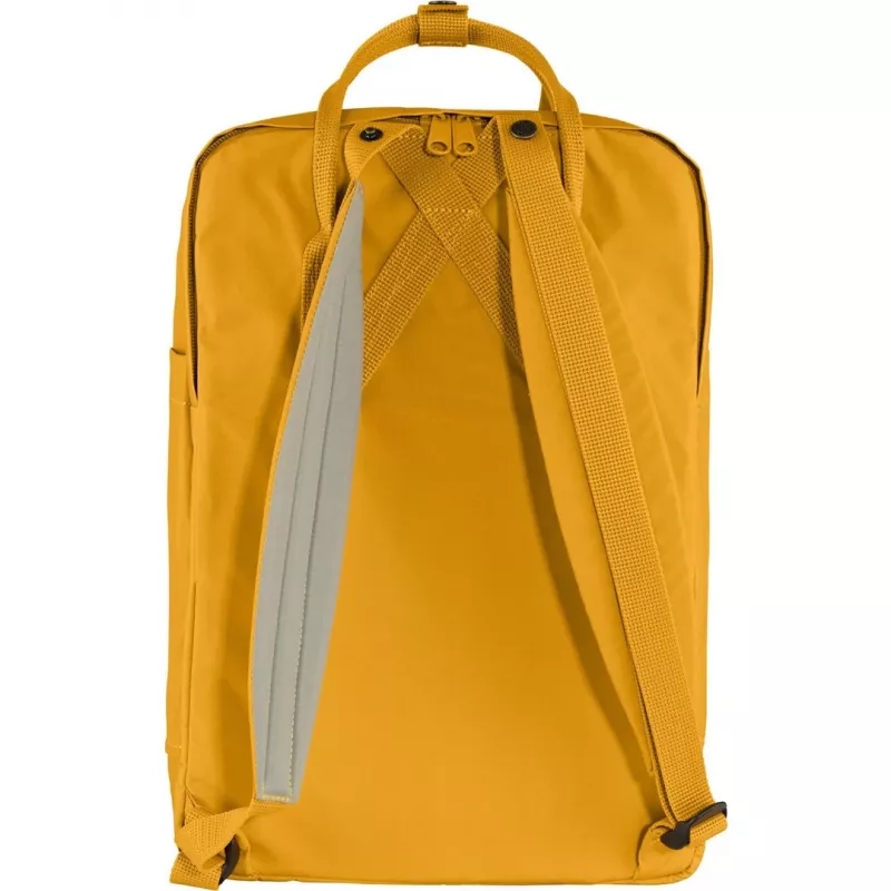 Rucksack Fjällräven Kanken Laptop 13 Zoll — Freizeitrucksack, Gelb, 250×160×350 mm, Polyamid/PP/Vinyl