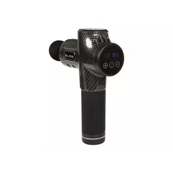 Tragbare Schlagmassagepistole BLOW Wave 4000 Modell 44-340# — 32 Intensitätsstufen, 2200 mAh Akku, USB-C