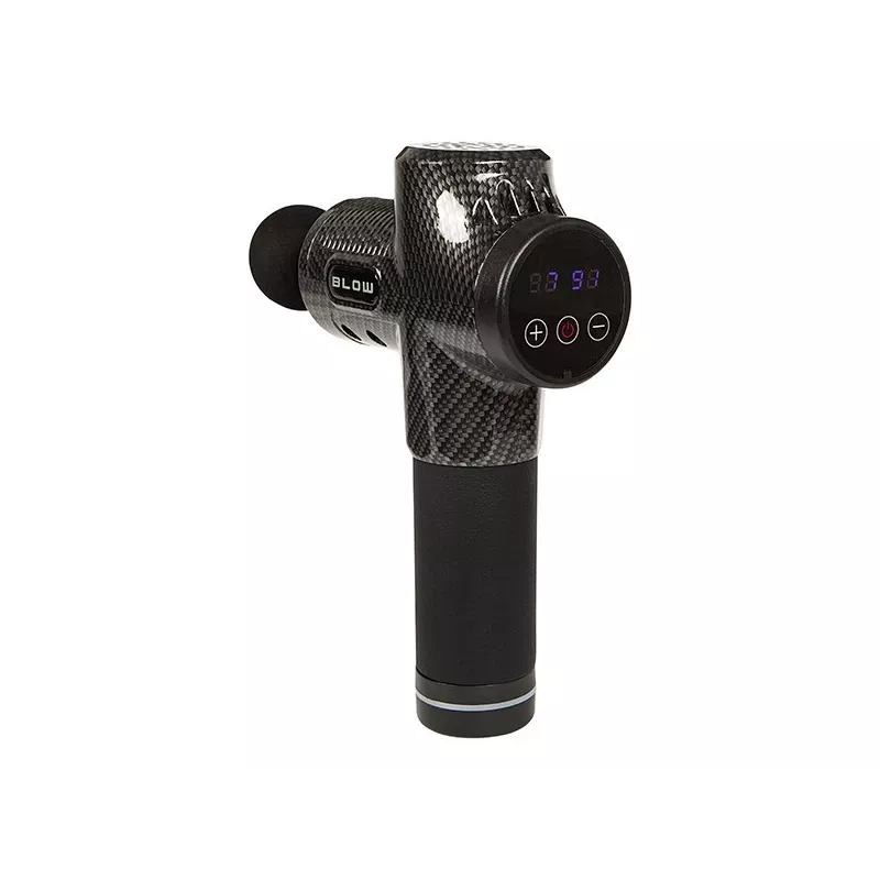 Tragbare Schlagmassagepistole BLOW Wave 4000 Modell 44-340# — 32 Intensitätsstufen, 2200 mAh Akku, USB-C