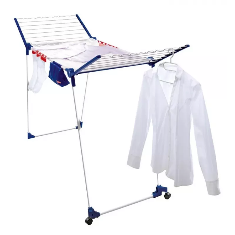 Stand-Wäschetrockner Leifheit Pegasus 200 — blau/weiß
