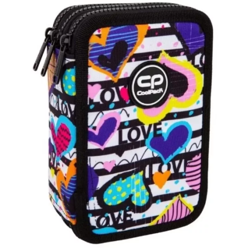 Dreistöckige Federmappe mit Ausstattung CoolPack Jumper 3 DIARY