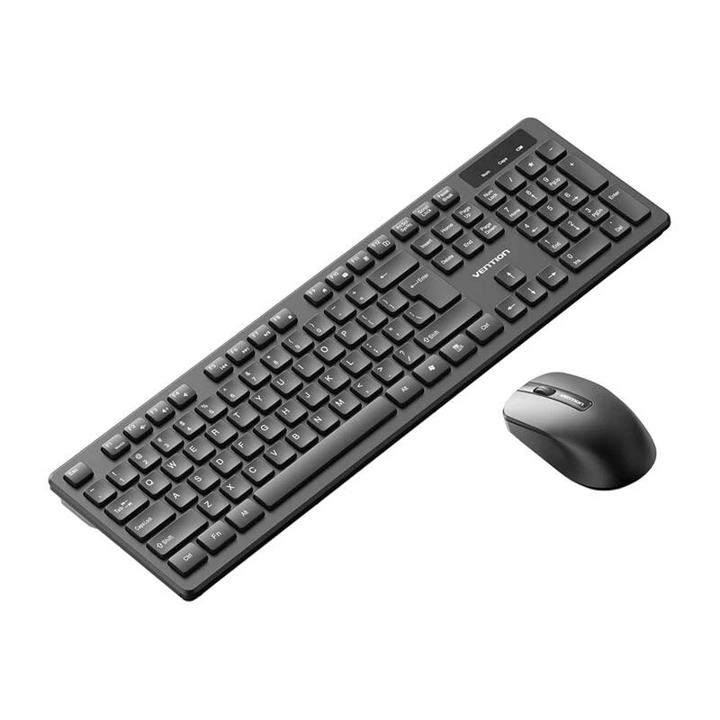 VENTION KTDB0-EN Kabelloses Tastatur- und Maus-Set (Schwarz)