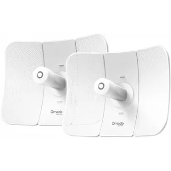 Netzwerk-Bridge TP-LINK Beam Bridge 5 UR KIT, 5 GHz Single-Band, Wi‑Fi 5 (802.11ac), Gigabit Ethernet, externe Antenne, max. Reichweite 15000 m, weiß