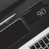 Qoltec 90W GaN Super Fast SLIM Wandladegerät | XP | 5-20V | 4,5A | USB-C 3.1 | Laptop | MacBook | Smartphone | + Kabel