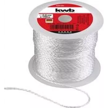 Schnur KWB 922130 100m Nylon 2mm Weiß