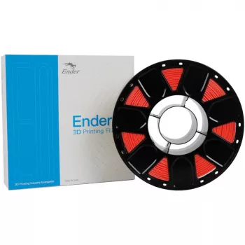 Ender PLA Filament Rot, 3D-Filament (Rot, 1 kg, 1,75 mm, auf Rolle)