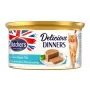 Nassfutter für Katzen butcher's Delicious Dinners Mousse mit Thunfisch und Meeresfisch, Dose 85 g, adult, zucker- und glutenfrei