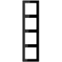 JUNG LS 984 SW - Schwarz - Duroplast - Schraubenlos - JUNG - 81 mm - 294 mm