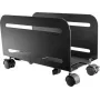 SpeaKa Professional PC-Halter Boden, Stand SP-PCS-150 SP-9009204 Schwarz belastbar bis 10 kg (SP-9009204)