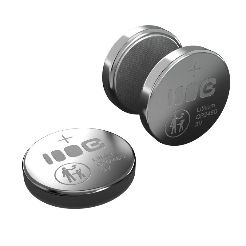Knopfzelle Grün Cell CR2450 3V – Lithium, 5er-Pack