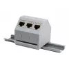 Logilink | DIN-Schienenadapter für 1x RJ45 Keystone-Modul | MP0053