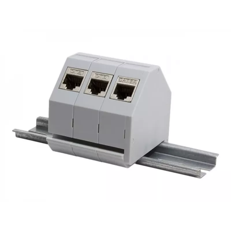 Logilink | DIN-Schienenadapter für 1x RJ45 Keystone-Modul | MP0053