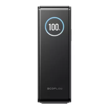 Powerbank EcoFlow RAPID EF-RAPID25K140W-B-EU 25000 mAh, 3 Anschlüsse (2×USB-C, 1×USB-A), Schwarz