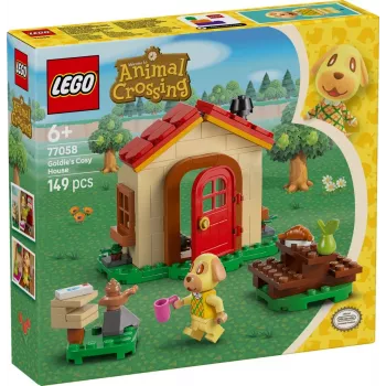 Konstruktionsspielzeug LEGO Animal Crossing Gemütliches Haus 77058, 149 Teile, 1 Minifigur, Größe 120×90×70 mm
