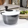 Salter Salatschleuder BW13899EU7 5 L Kapazität, BPA-freie Kunststoffschüssel und -korb