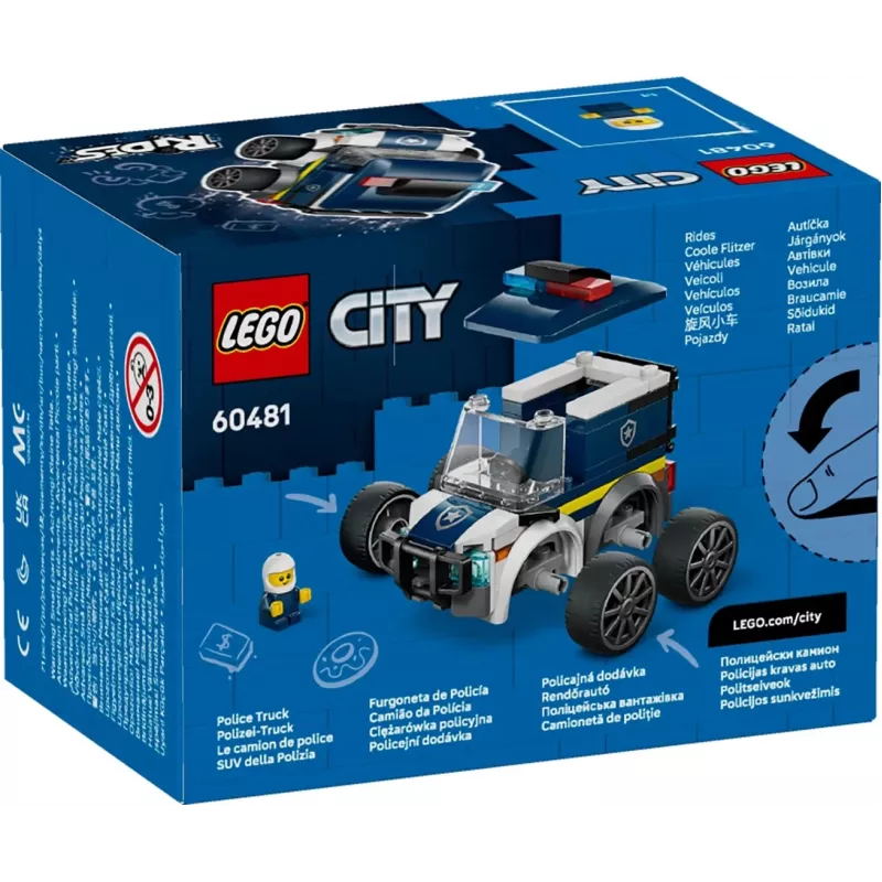 LEGO CITY 60481 Fahrzeuge - Polizei-LKW