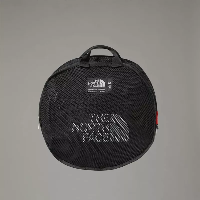 Duffel bag The North Face Base Camp S — 50 L, Nylon/Polyester, schwarz/weiß