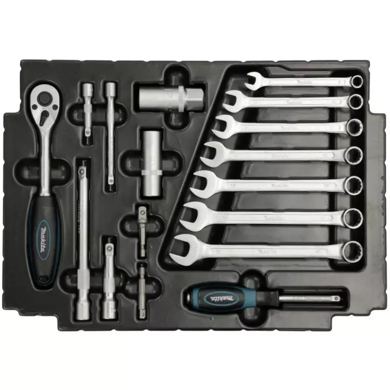 Makita E-08713 Mechaniker-Werkzeugsatz 120-teilig