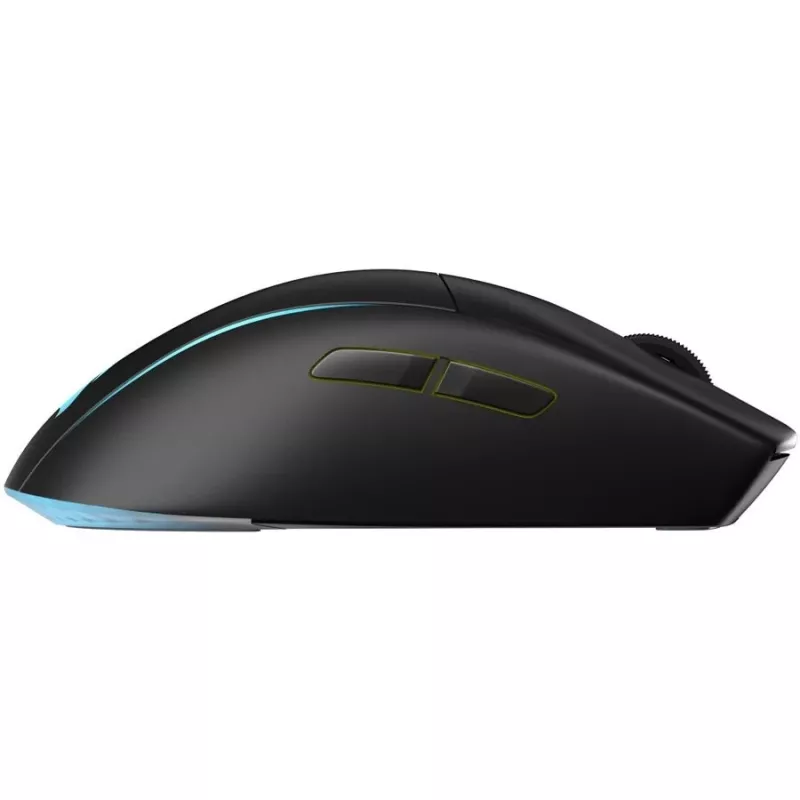 Gaming-Maus CORSAIR M75 – schwarz, monochrome Oberfläche, Gewicht 0,089 kg