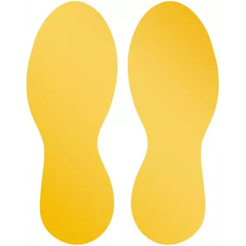 Selbstklebendes Schild Durable 104704 Gelb