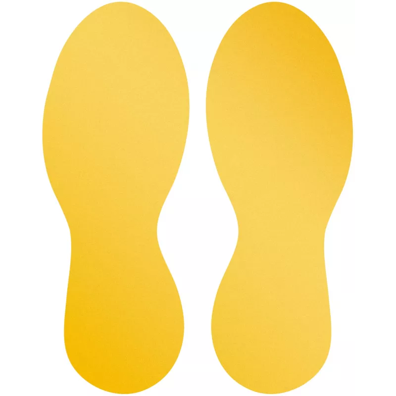 Selbstklebendes Schild Durable 104704 Gelb