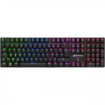PureWriter RGB, Gaming-Tastatur schwarz, FR-Layout, Kailh Choc Low Profile Blue