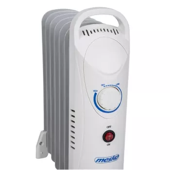 Mesko MS7804 elektrischer Raumheizer Öl-Elektroheizgerät Innenbereich Weiß 700 W