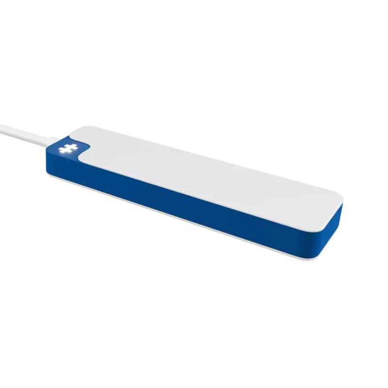 Hyper HyperDrive Flex 4-Port USB-C Hub, Weiß/Blau | HD5201BUGL