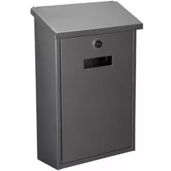 Velleman BG10003 BG10003 Briefkasten Silber Schlüsselschloss (BG10003)