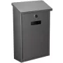 Velleman BG10003 BG10003 Briefkasten Silber Schlüsselschloss (BG10003)