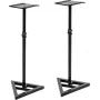 Monitorhalterung Omnitronic MO-5 für 2 Monitore, höhenverstellbar, Tischmontage