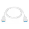 Assmann Zero-Modem-Verbindungskabel. D-Sub9 F/F. 1,8 m. Schnappgehäuse. beige (AK-610100-018-E)