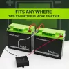 Batterie-Spannungsausgleicher QOLTEC 51097 für 24V (2×12V) Batterien, 5A Ausgleichsstrom